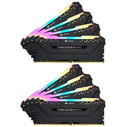 Avis Corsair Vengeance RGB PRO 64 Go 3200 MHz CAS 16 - Noir