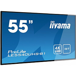 iiyama Ecran 55 pouces Full HD LE5540UHS-B1 - 55" 3840x2160, dalle AMVA3