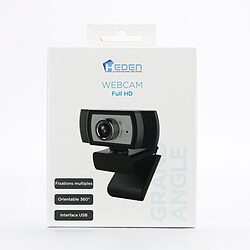 webcam HEDEN full HD 1080P micro intégré, angle de vue 90° correction de longueur de câble 2ml'éclairage auto HEDEN Webcam Full HD