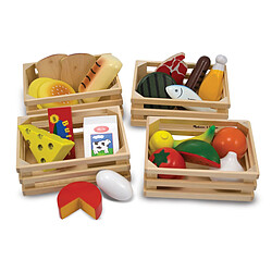 Melissa & Doug Caisses d'Aliments en bois