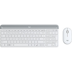 LOGITECH MK470 Blanc LOGI Slim Wireless Keyboard and Mouse Combo MK470 OFFWHITE (FR)