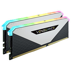 Corsair Vengeance RGB - 2x16 Go - DDR4 3200 MHz - CL16 - White