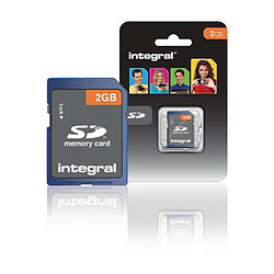 Integral Carte Mémoire SD 2 Go CLASS 4