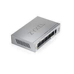 Avis Zyxel GS1005HP Non-géré Gigabit Ethernet (10/100/1000) Argent Connexion Ethernet, supportant l'alimentation via ce port (PoE)