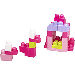 Avis Mega Bloks Sac medium rose - 60 pièces  - DCH54