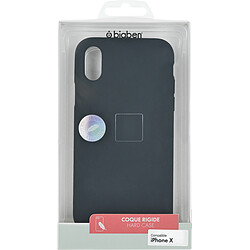 BIGBEN iPhone X Soft Touch case - Gris