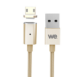 Câble Micro USB magnétique - 1,2m - Or