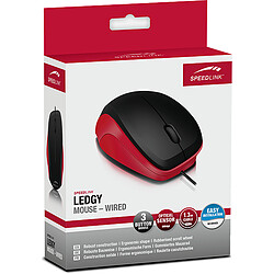 Speed Link SL-610000-BKRD LEDGY filaire noire et rouge