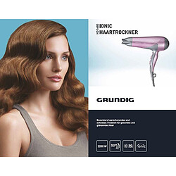 Acheter Grundig Sèche-Cheveux Ionique HD5680- 2200 W - Rose et argenté