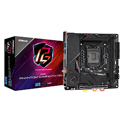 ASRock Z590 Phantom Gaming-ITX/TB4 Carte mère ATX - Socket LGA1200 - Chipset Intel Z590 - PCI-Express 4.0 16x - LAN 2.5 GbE + Wi-Fi 6E