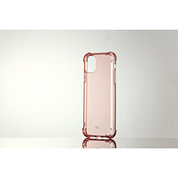 WE Coque Compatible avec [IPHONE 11 PRO MAX] - Housse Fine avec Technologie Absorption des Chocs & Finition Premium TPU Silicone [Shock Absorbtion] - Rose Transparent