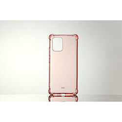 WE Coque Compatible avec [GALAXY S10 LITE] - Housse Fine avec Technologie Absorption des Chocs & Finition Premium TPU Silicone [Shock Absorbtion] - Rose Transparent