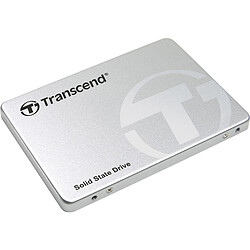 Transcend TS120GSSD220S disque SSD 2.5" 120 Go Série ATA III 3D NAND Aluminium, 120 Go, 2.5", 500 Mo/s, 6 Gbit/s