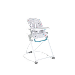 Badabulle Chaise haute compacte Se plie et se déplie en un seul geste !