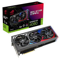 ASUS GeForce RTX 4080 ROG Strix - 16 Go DLSS 3  - 16 Go GDDR6X - 2x HDMI/3x Display Port - PCI Express 4.0 16x 