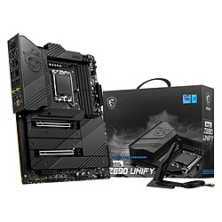 MSI MEG Z690 UNIFY Carte mère format ATX - Socket LGA 1700 - Chipset Intel Z690