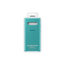 Acheter Samsung Coque Silicone Galaxy S10 Plus - Vert