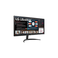 Acheter LG UltraWide 34WP500-B Ecran PC 34" LED UWFHD 75Hz AMD FreeSync HDMI Écouteurs Jeux Bureau Noir