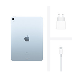 Acheter Apple iPad Air (Gen 4) - 10,9'' - Wi-Fi + Cellular - 64 Go - Bleu ciel