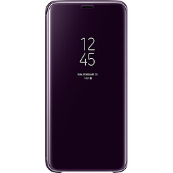 Samsung Clear View Standing Cover Galaxy S9 - Violet