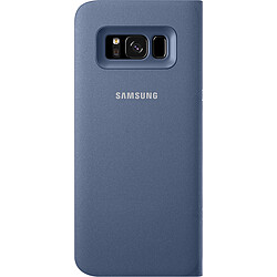 Avis Samsung LED View Cover Galaxy S8 Plus - Bleu