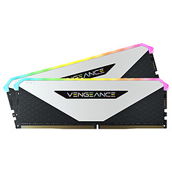 Corsair Vengeance RGB - 2x8 Go - DDR4 3600 MHz CL 18 - White