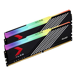 Acheter PNY XLR8 MAKO RGB 32 Go (2 x 16 Go) DDR5 6400 MHz CL40 + Disque SSD - SPATIUM M470 PCIe 4.0 NVMe M.2 1TB