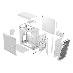 Fractal Design Torrent Compact RGB TG (Blanc) pas cher