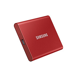 Acheter Samsung T7 Rouge métallique - 2 To - USB 3.2 Gen 2