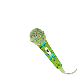 Microphone filaire WeKids, en jack 3.5mm, longeur du câble 2.8m, modèle DINO