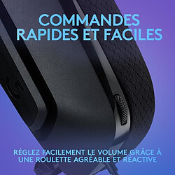 Acheter Casque GAMING - Léger - LOGITECH G - G335 FILAIRE - NOIR Certifié Discord