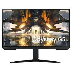 Samsung 27" LED LS27AG520NUXEN Ecran PC Gamer - 2560x1440 - Dalle IPS - 1 ms - 165 Hz - HDMI/DisplayPort - Freesync Premium/Compatible G-Sync