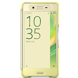 Avis Sony Style Cover flip pour Xperia XA - Jaune