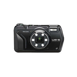 Ricoh WG-6 - 28-140mm - Noir Appareil photo compact antichoc - 20 Mpx - Photo/Vidéo 4K - Stabilisé - Objectif28-140mm