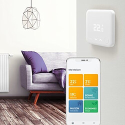 Tado Kit de démarrage V3+ - Thermostat Intelligent + Bridge Internet + 2 têtes thermostatique pas cher