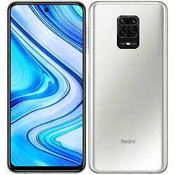 Xiaomi Redmi Note 9 Pro - 6/128 Go - Blanc Glacier Smartphone 6,67'' Full HD+ - 4G - RAM 6 Go - ROM 128 Go - Android 10 - Quadruple capteur photo 64MP - Batterie longue durée 5020 mAh - Charge rapide 30W