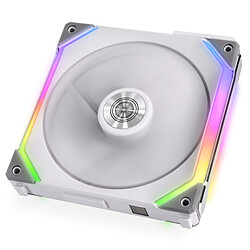 Lian Li UNI FAN SL140 RGB PWM 140mm - Blanc Ventilateur pour boitier - RGB