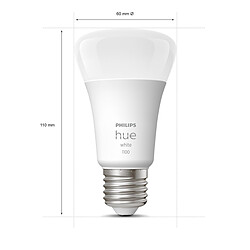 Avis Philips Ampoule connectée 10.5W A60 EU - White Ambiance