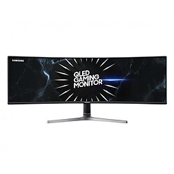 Samsung 49'' LED C49RG90SSU Ecran PC Gamer Incurvé - 5120*1440 - Dalle VA - 4 ms - 120 Hz - AMD Freesync - Flicker Free - HDMI/DisplayPort