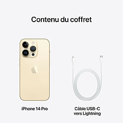 Apple iPhone 14 Pro - 5G - 256 Go - Gold pas cher