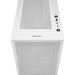 DeepCool CH360 DIGITAL - M-ATX - Avec écran - Blanc - Avec fenêtre pas cher