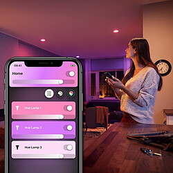 Acheter Philips Hue Pack de 3 ampoules connectées GU10 6.5W - White & Color Ambiance + Pont de connexion Hue