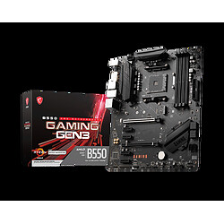 MSI B550 GAMING GEN3 Carte mère ATX - Socket AM4 - AMD B550 - 4x DDR4 - M.2 PCIe 3.0 - USB 3.1 - PCI-Express 3.0 16x