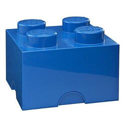 LEGO Brique de rangement 4 tenons - Bleu