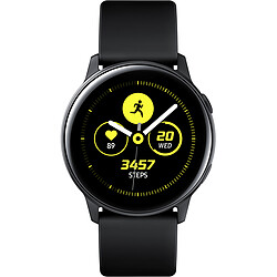 Samsung Galaxy Watch Active - Noir Pur - 40 mm Montre connectée - Cardiofréquencemètre - Baromètre / altimètre - Accéléromètre / Gyroscope - GPS/GLONASS - Compatible Android & iOS