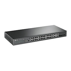 Avis TP-Link T2500-28TC(TL-SL5428E) Switch administrable Niveau 2 avec 24 ports 10/100Mbps plus 4 ports Gigabit