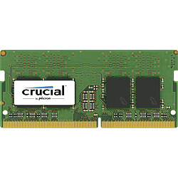 Crucial 4 Go - 2400 Mhz - CL17 Crucial 4 Go - 2400 Mhz - CL17