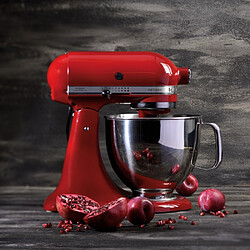 Kitchenaid Artisan robot pâtissier 4.8 litres - Rouge empire pas cher