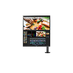 LG Ergo DualUp Écran PC 28" QHD LCD 60Hz HDMI DisplayPort Noir