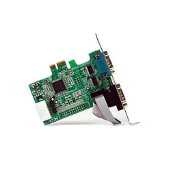 StarTech.com Carte PCI Express à 2 ports série RS232 DB9 avec UART 16550